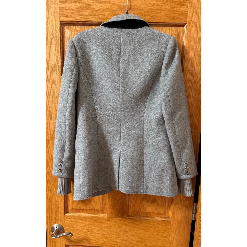 Favorite Daughter 'The City' Frost Gray Layered Blazer L - Picture 4 of 6
